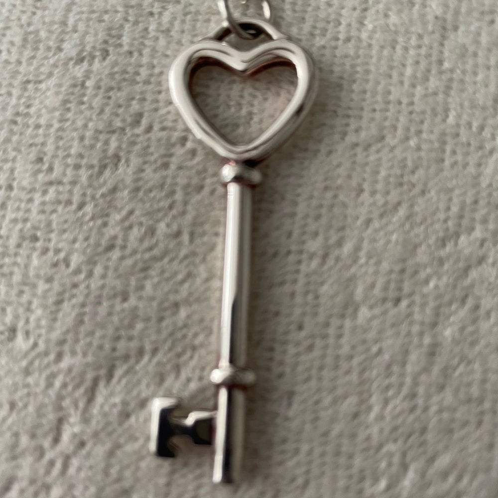 Tiffany&Co Heart Key Necklace
